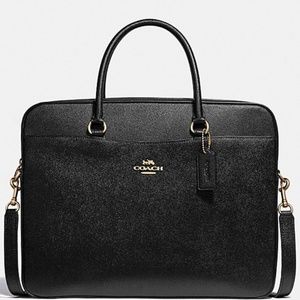 Black Coach Laptop Bag